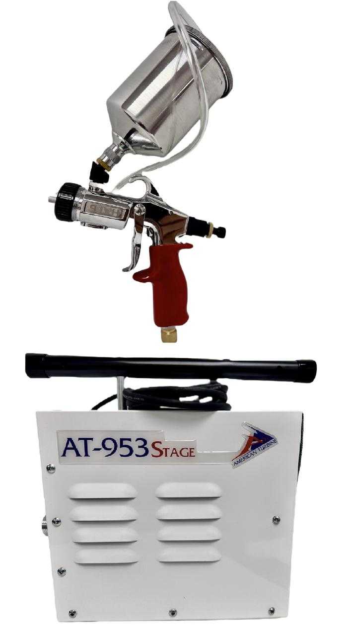 American Turbine AT-953 Three Stage with Gravity Spray Gun Questions & Answers